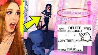 BEWARE! DON'T PLAY DTI, OR This WILL Happen! I FOUND A HACKER in Roblox Dress To Impress