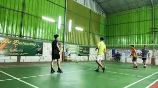 Badminton II Ganda Putra PB Djarum membuktikan diri Atas Ganda Putra Kalimalang II Ganda Putra