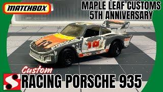 Custom Matchbox Racing Porsche 935 Maple Leaf Customs 5th Anniversary Build #MLCPorsche5 #matchbox