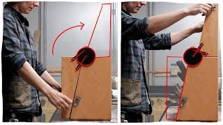 This hinge is so clever! ...but I made a simpler version (with Template)