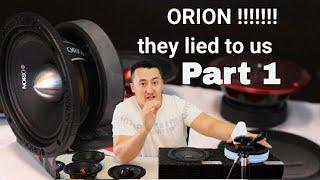 The Best car audio Mid Bass Midrange speaker Test Orion XPM654MBF VS  SUNDOWN AUDIO SXMP-6.5 Part 1