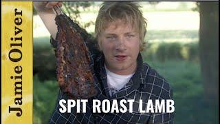 Spit Roast Lamb  | Jamie at Home