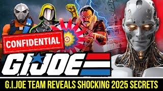 Hasbro's G.I.JOE Team Reveals SHOCKING Classified Secrets for 2025!