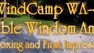 Unboxing and First Impression of the Windcamp WA 4 Portable Windom Antenna