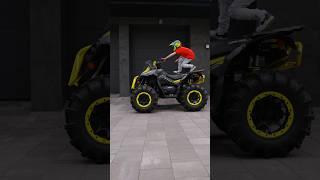 Little boy vs BIG ATV #bikelife #automobile #bike #atv #motorcycle #funny