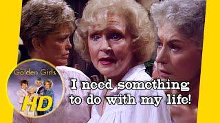 Rose feels old, useless, and terrified that nobody wants her. - Golden Girls HD