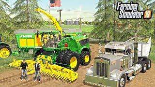 HELPING LOCAL FARMER IN NEED! SILAGE HARVEST (ROLEPLAY) | FARMING SIMULATOR 2019