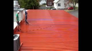 Metal roof restoration Cin.avi