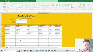 9. Preparing List of Examinees - Project Digital Quiz Essentials