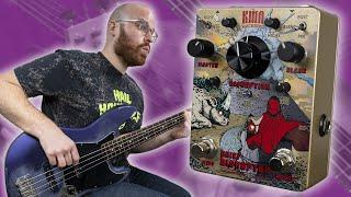 The ULTIMATE Fuzz Pedal??? - KMA Machines CHIEF DISRUPTOR [Bass Demo]