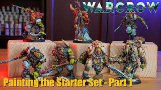 Painting The ORCS from the WARCROW Starter Set with CONTRAST Paints | Winds from the North