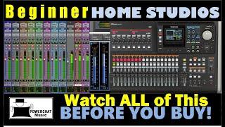 Beginner Home Studios: Save Your Money & Watch This First