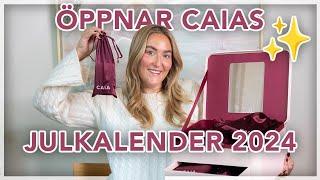 ÖPPNAR HELA CAIA COSMETICS JULKALENDER!