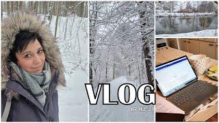 VLOG| Spaziergang im Schnee, Schule des Schreibens, Currently Reading