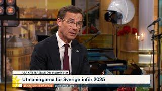 Ulf Kristersson om året som gått – och vad som väntar 2025 | Nyhetsmorgon | TV4 & TV4 Play