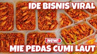 NAMBAH LAGI NIH IDE JUALAN YANG BIKIN ANTRIAN PANJANG BANGET! INI MIE PEDAS CUMI LAUT | LEVEL PEDAS