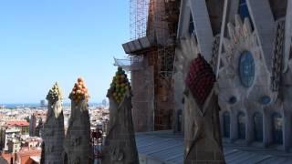 Basilica de la Sagrada Familia - quick tour including Nativity Towers