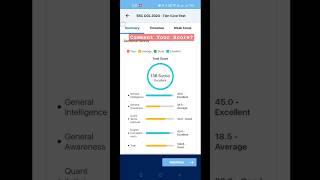 SSC CGL TIER-1 Oliveboard Live test 27-28July score-136.5#ssc #ssccgl #studymotivation #ssccgl2024