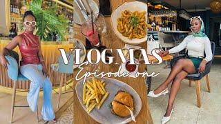 Vlogmas episode 1: A date in Pretoria | Shopping | Errands | Cook breakfast with me| Lunch dates