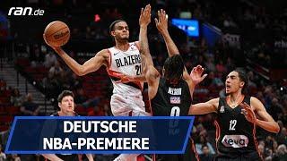 NBA-Highlights: Historisches Ulm hält gegen Portland stark mit