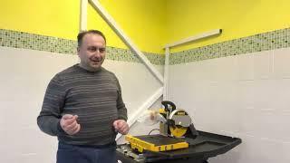 Водяной станок для резки кирпича Dewalt