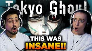 OUR FIRST TIME WATCHING *TOKYO GHOUL* .... and it was INSANE (REACTION)