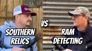 RAM Detecting vs Southern Relics - METAL DETECTING Competition