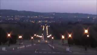 Stormont Parliament buildings nightview Orangefield Presby ch MOB