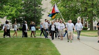 Indiana University Northwest Pride walk