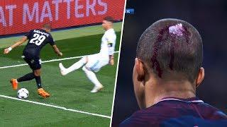 10 Horror Tackles on Kylian Mbappe