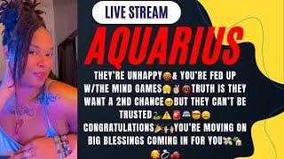 AquariusThey’re Mad They Can’t Control YouYou’re Fed UPYou’ve Got Big Blessing$ Coming