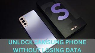 I can't unlock my Samsung phone! Here's how to unlock Samsung phone passcode without losing data