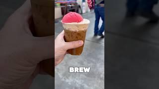 New Cold Brew at Disney California Adventure Festival of Holidays #disneyland #foodie #coffee