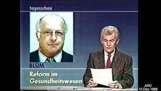 ARD Nachrichten 12.12.1988 Politik