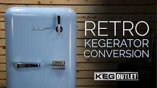 Retro Kegerator Conversion - How to Make a Vintage Fridge Dispense Draft Beer