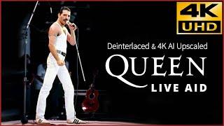 Live Aid- Queen 1985 4K & HQ Sound