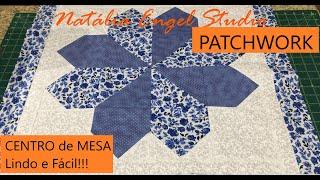 CENTRO de MESA em PATCHWORK | Super Fácil e Rápido