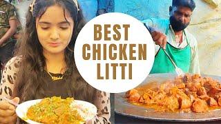 Sanjay Chicken Litti Corner Boring Road ka Chicken Litti | Street Food Vlog | Wanderer Bihari