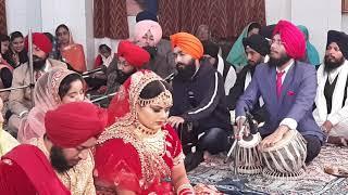 Aavo Sajna Mandeep Singh Ajimal Wedding Kirtan Bhai Amanpreet Singh Tabla By Amarbir Singh 26/11/19
