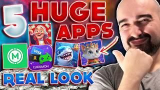 Testing 5 BIG APPS To Make Money Gaming 2024! (REAL LOOK)