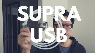 THE BEST USB AUDIO CABLE - SUPRA USB AUDIO CABLE REVIEW