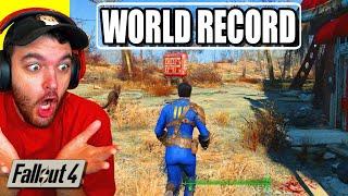 HOW SPEEDRUNNERS BEAT THE WORLD RECORD "FALLOUT 4" SPEEDRUN!