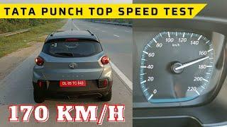 Tata Punch Top Speed - Can it hit 170km/h? Plus 0-60 and 0-100 km/h acceleration runs here