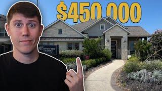 New Cibolo Texas Home For Sale, Tour Coventry Homes Calvert Floor Plan at Foxbrook