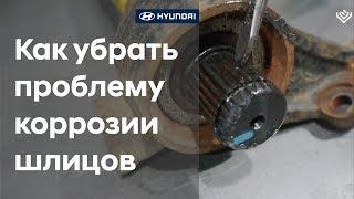 Профилактика шлицов полного привода/Hyundai