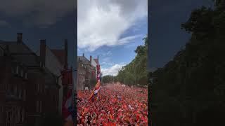 Hamburg = orange  #netherlands #fans