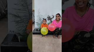 Balloon  baby funny video |cute baby shorts #shorts #funny #shivanya1211