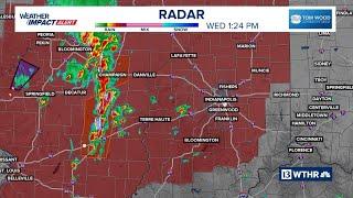 Weather Impact Alert | Tornado Watch issued for most of central Indiana | June 18, 2025