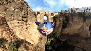 Flying under Ronda Bridge // Wingsuit project Dani Roman