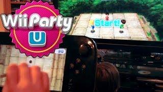 Wii Party U - 1 vs 3 Aztech Block Mini-Game